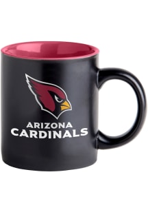 Arizona Cardinals 14oz Matte Ceramic Mug - Black