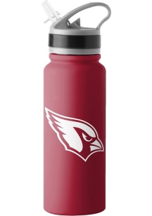 Arizona Cardinals 25oz Fliptop Stainless Steel Bottle - Red