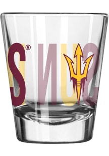 Arizona State Sun Devils Script 2oz Shot Glass