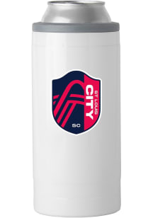 Logo Brands St Louis City SC 12oz Slim Can Stainless Steel Coolie
