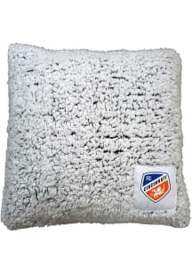 FC Cincinnati Frosty Throw Pillow - Orange