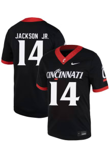 Barry Jackson Jr  Nike Cincinnati Bearcats Black Football NIL Name And Number Football Jersey