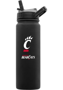 Cincinnati Bearcats 24oz Soft Touch Stainless Steel Bottle - Black