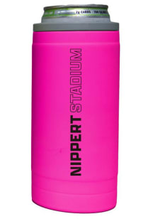 Logo Brands Cincinnati Bearcats 12oz Electric Stacked Slim Stainless Steel Coolie