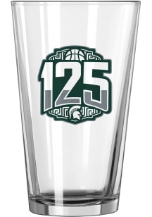 Michigan State Spartans 125th Anniversary Pint Glass - Green
