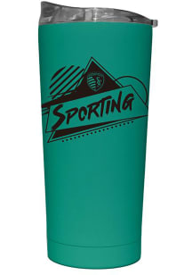 Logo Brands Sporting Kansas City 20oz Optic Rad Stainless Steel Tumbler - Blue