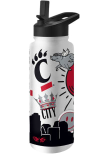 Cincinnati Bearcats 34oz Native Quencher Stainless Steel Bottle - Red