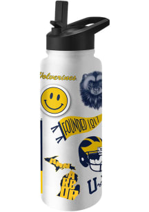 Michigan Wolverines 34oz Native Quencher Stainless Steel Bottle - Yellow