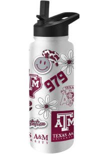 Texas A&M Aggies 34oz Native Quencher Stainless Steel Bottle - Maroon