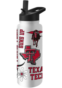 Texas Tech Red Raiders 34oz Native Quencher Stainless Steel Bottle - Red