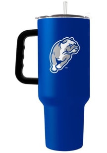 Logo Brands Drake Bulldogs 40oz Flipside Stainless Steel Tumbler - Blue