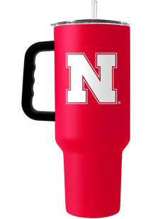 Logo Brands Nebraska Cornhuskers 40oz Flipside Stainless Steel Tumbler - Red