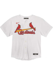 Nike St Louis Cardinals Toddler White Home Game Blank Jersey