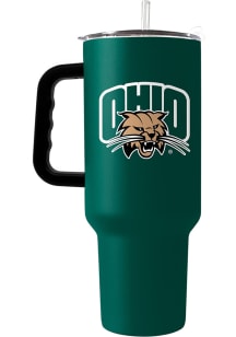 Logo Brands Ohio Bobcats 40oz Flipside Stainless Steel Tumbler - Green