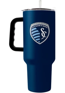 Logo Brands Sporting Kansas City 40oz Flipside Stainless Steel Tumbler - Blue