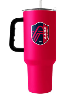 Logo Brands St Louis City SC 40oz Flipside Stainless Steel Tumbler - Red
