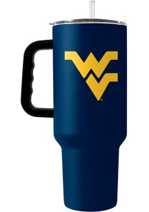 Logo Brands West Virginia Mountaineers 40oz Flipside Stainless Steel Tumbler - Blue