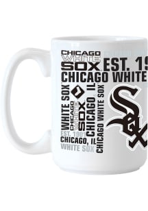 Chicago White Sox 15oz Spirit Ceramic Mug - White