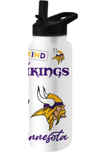 Minnesota Vikings 34oz Native Quencher Stainless Steel Bottle - Purple