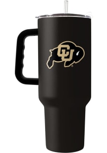 Logo Brands Colorado Buffaloes 40oz Flipside Powder Coat Stainless Steel Tumbler - Silver