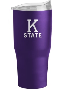 Logo Brands K-State Wildcats Vault 30oz Flipside Powder Coat Stainless Steel Tumbler - Purple
