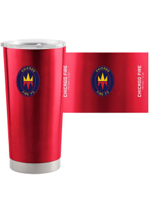 Logo Brands Chicago Fire 20 OZ Gameday Stainless Steel Tumbler - Red