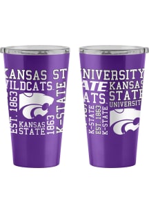 Logo Brands K-State Wildcats 16oz Spirit Ultra Stainless Steel Tumbler - Purple