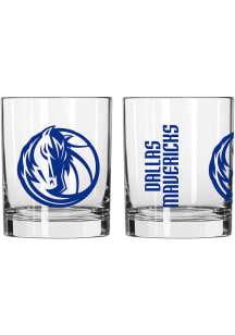Dallas Mavericks 14 OZ Gameday Rock Glass - Blue