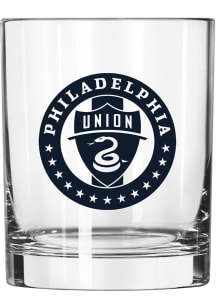 Philadelphia Union 14 OZ Gameday Rock Glass - Blue