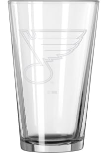 St Louis Blues 16 OZ Frost Pint Glass - White