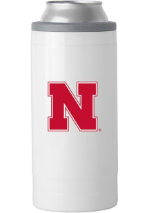 Logo Brands Nebraska Cornhuskers Gameday 12oz Slim Can Stainless Steel Coolie