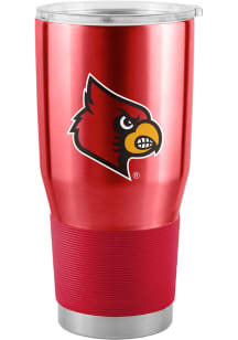Logo Brands Louisville Cardinals Gameday 30oz Stainless Steel Tumbler - Red