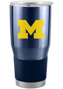 Logo Brands Michigan Wolverines Gameday 30oz Stainless Steel Tumbler - Blue