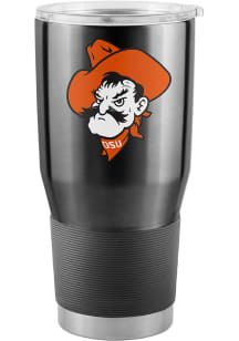 Logo Brands Oklahoma State Cowboys 30oz Pistol Pete Stainless Steel Tumbler - Black