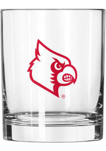Louisville Cardinals Gameday 14oz Rock Glass - Red