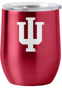 Indiana Hoosiers 16oz Gameday Curved Stainless Steel Stemless - White