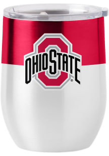 Ohio State Buckeyes 16oz Gameday Curved Stainless Steel Stemless - Red