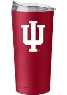 Logo Brands Indiana Hoosiers 20 oz Flipside Powder Coat Stainless Steel Tumbler - Red