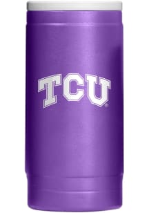 Logo Brands TCU Horned Frogs Flipside PC Slim Stainless Steel Coolie