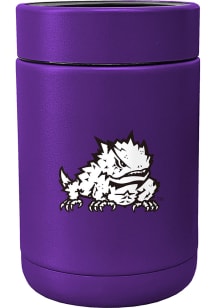 Logo Brands TCU Horned Frogs Flipside Powder Coat Stainless Steel Coolie