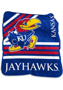 Kansas Jayhawks 50X60 Raschel Raschel Throw Blanket - Red
