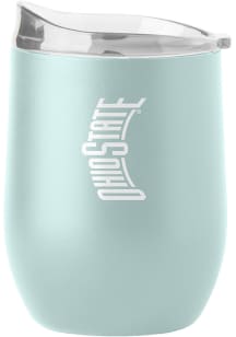 Ohio State Buckeyes 16 OZ Powder Coat Stainless Steel Stemless - Red