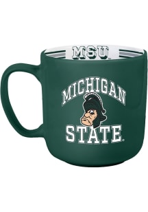 Michigan State Spartans Vault 15oz Stripe Ceramic Mug - Green