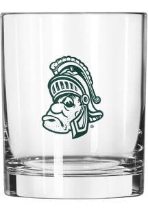 Michigan State Spartans Vault 14oz Gameday Rock Glass - Green