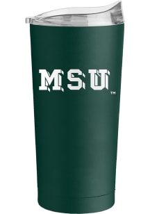 Logo Brands Michigan State Spartans Vault 20oz Flipside Powder Coat Stainless Steel Tumbler - Gree..