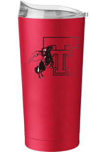 Logo Brands Texas Tech Red Raiders Vault 20oz Flipside Powder Coat Stainless Steel Tumbler - Red