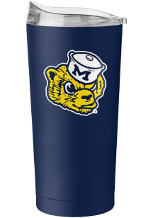 Logo Brands Michigan Wolverines Vault Logo Style 2 Stainless Steel Tumbler - Blue