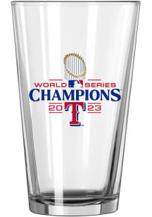 Texas Rangers 2023 World Series Champions 16 oz. Pint Glass - Blue