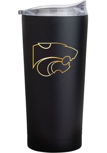 Logo Brands K-State Wildcats 20oz Foil Stainless Steel Tumbler - Black