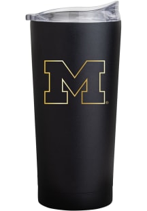 Logo Brands Michigan Wolverines 20oz Foil Stainless Steel Tumbler - Black